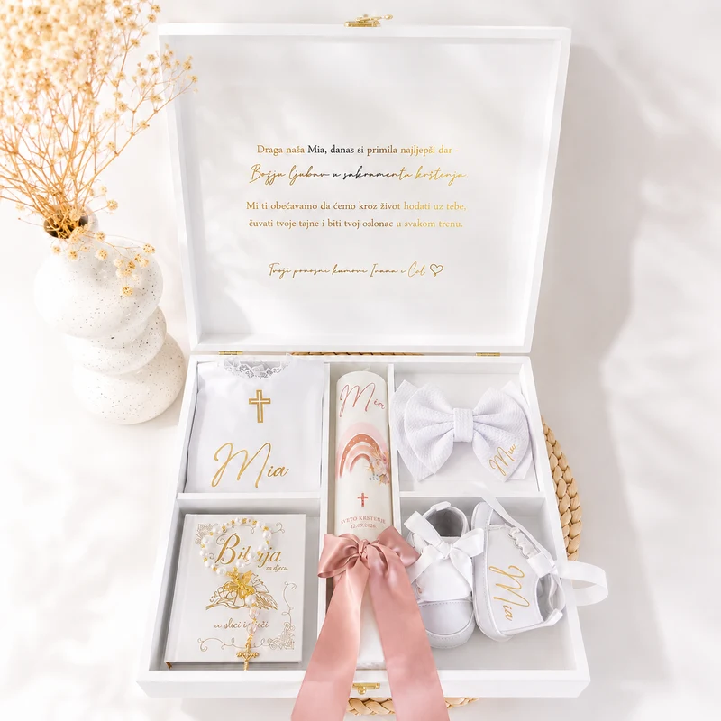 Luxury set za krštenje, model SZK02